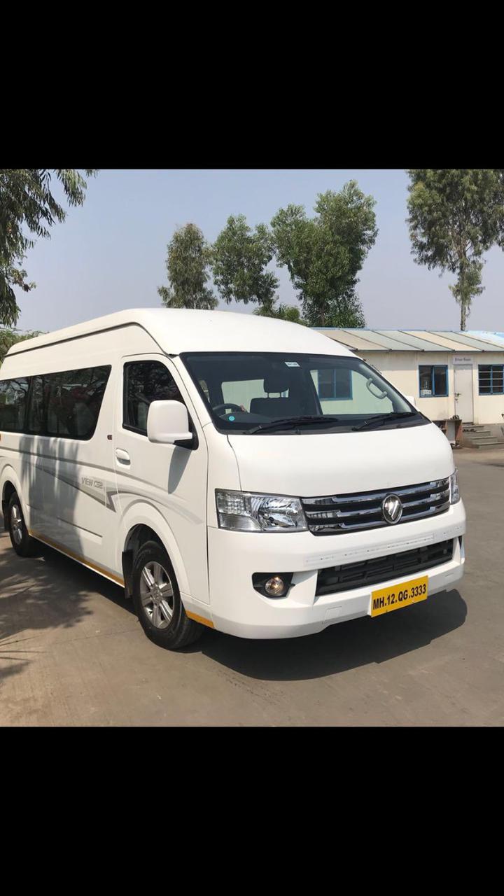 Corporate Shuttles vehicle - Professional corporate transportation service by Comfort Tours Pune